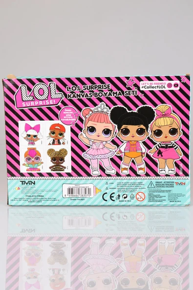 L.O.L. SURPRISE Lisanslı L.o.l Surprıse Kanvas Boyama Seti - 6