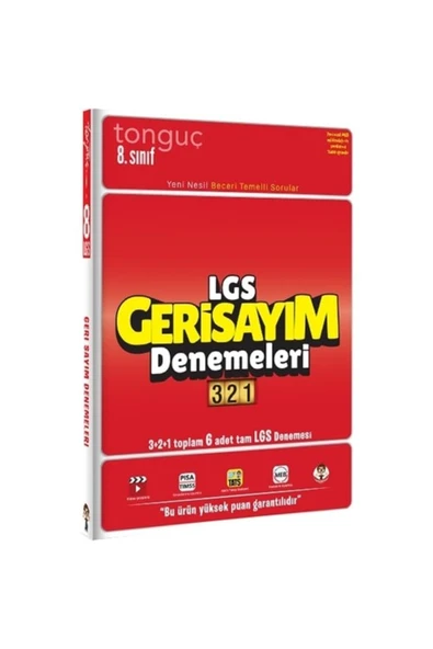 Tonguç Yayınları LGS Geri Sayım Denemeleri 321