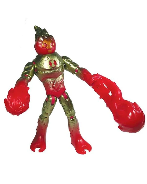 Ben10 Omni Metallic Figür Heatblast 76173 - Resim 2