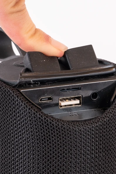 Jopus Aux USB Girişli Radyolu Çoklu Bağlantılı Kablosuz Bluetooth Hoparlör Leda - 3