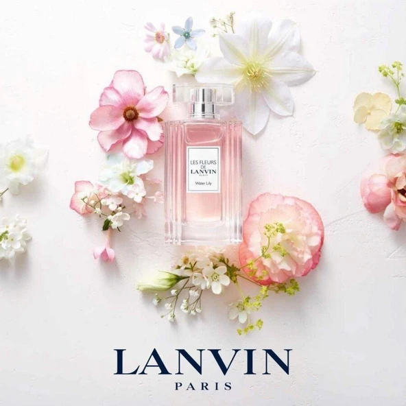 Lanvin Les Fleurs De Lanvin Water Lily EDT 90 ml Kadın Parfümü - Resim 4