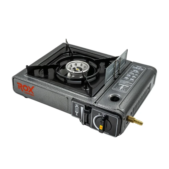 Rox Camping Tekli Portatif Kamp Ocağı 153ROX0103  Gri