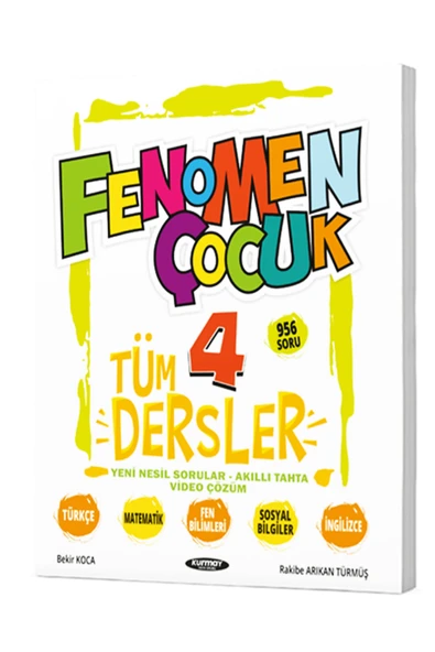 Fenomen Yayıncılık 4. Sınıf Tüm Dersler Yeni Nesil Soru Bankası ürün görseli 1