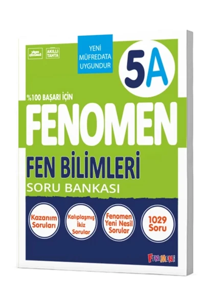Fenomen Yayıncılık 5. Sınıf Fen Bilimleri A Soru Bankası ürün görseli 1