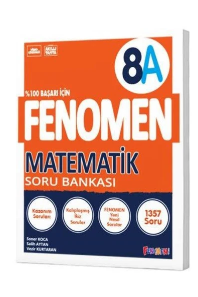 Fenomen Yayıncılık 8.Sınıf Fenomen Yayıncılık A Matematik + A Fen Bilimleri + Ankara Yayınları Güçlendiren Soru Bankası - 2