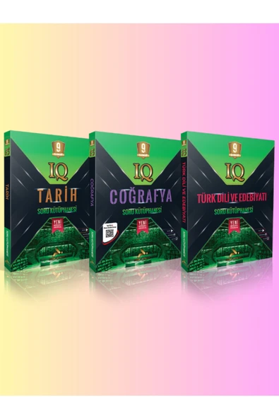 paraf yayınları 9.Sınıf Soru Kütüphanesi Seti - Tarih-Coğrafya-Edebiyat ürün görseli 1