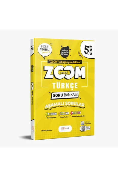Günay Yayınları GÜNAY YAYINLARI 5. SINIF ZOOM SORU BANKASI 5'Lİ SET (YENİ MÜFREDATA TAM UYUMLU) - Resim 6