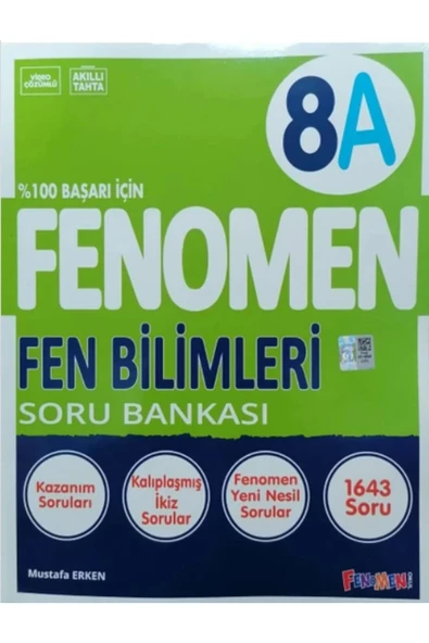 Fenomen Yayıncılık Fenomen Okul Yayınları 8.Sınıf LGS Yeni Baskı Fen Bilimleri - A Soru Bankası ürün görseli 1