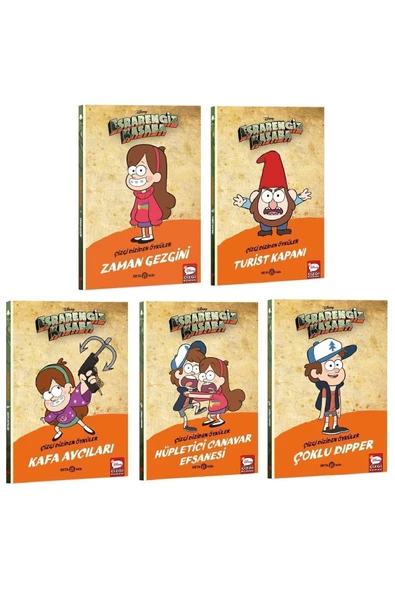 Beta Yayınları Esrarengiz Kasaba Çizgi Diziden Öyküler 5 Kitap Set