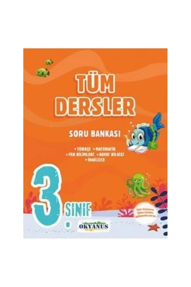 Okyanus Yayınları 3. Sınıf Tüm Dersler Soru Bankası ürün görseli 1