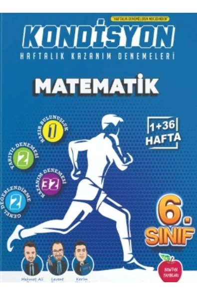 Newton Yayınları 6.SINIF KONDİSYON + MATEMATİK DENEMESİ 37 HAFTA ürün görseli 1