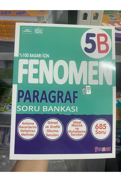Fenomen Yayıncılık 5. Sınıf Paragraf B Soru Bankası ürün görseli 1
