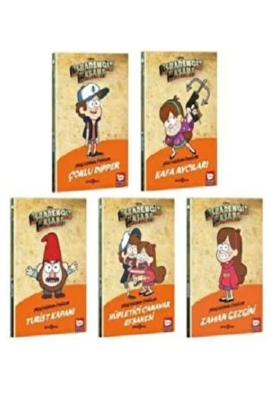 Beta Kids Disney Esrarengiz Kasaba Gizem Kulübü Seti 5 Kitap