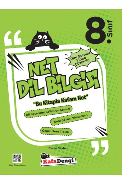 Basamak Yayınları Kafa Dengi Yayınları 8. Sınıf Net Dil Bilgisi Soru Bankası ürün görseli 1