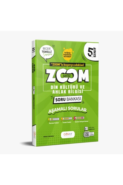 Günay Yayınları GÜNAY YAYINLARI 5. SINIF ZOOM SORU BANKASI 5'Lİ SET (YENİ MÜFREDATA TAM UYUMLU) - Resim 3