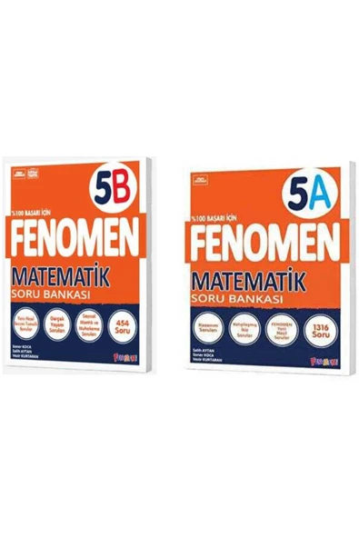 Fenomen Yayıncılık fenomen yayınları 5. sınıf matematik set ürün görseli 1