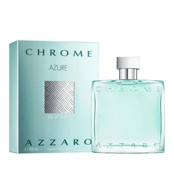 Azzaro Chrome Azure 100 ml EDT Erkek Parfümü - Resim 3