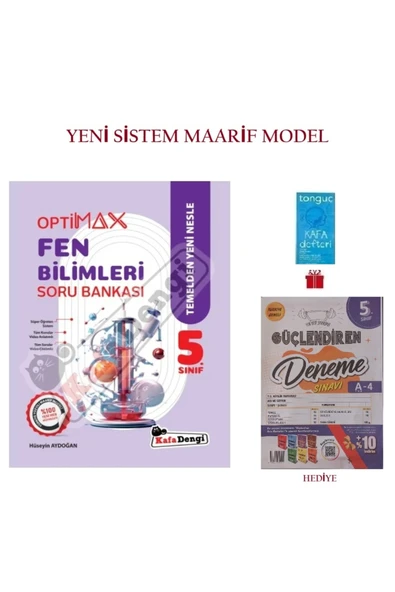 Kafa Dengi Yayınları 5. Sınıf Optimax Fen Bilimleri Soru Bankası + Deneme + Kafa Defteri ürün görseli 1