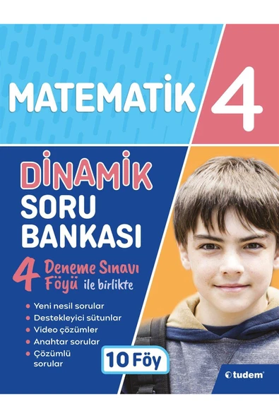 Tudem Eğitim Yayınevi 4. Sınıf Matematik Dinamik Soru Bankası