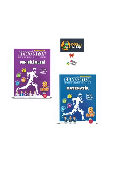 Newton Yayınları YENİ ------8.SINIF KONDİSYON + FEN BİLİMLERİ + MATEMATİK DENEMESİ 37 HAFTA ürün görseli 1