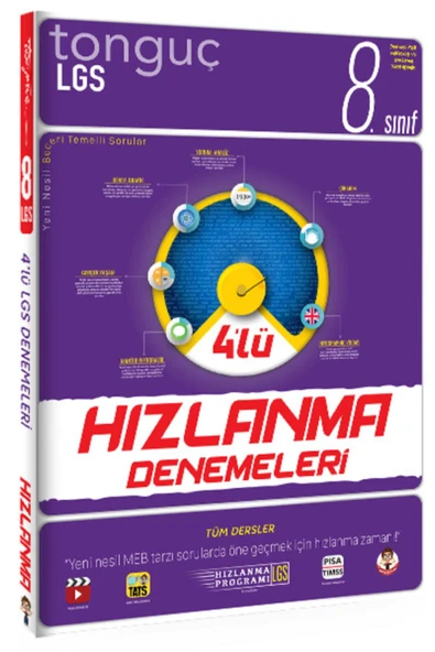 Tonguç Yayınları Lgs 4'lü Hızlanma Denemeleri ürün görseli 1