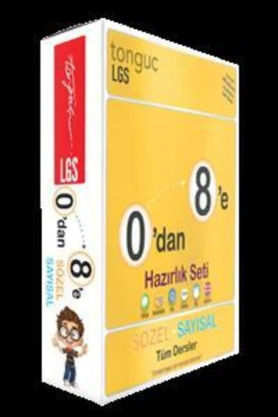 Tonguç Yayınları 0'dan 8'e Hazırlık Seti ürün görseli 1