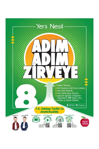 Newton Yayınları 8.SINIF ADIM ADIM TC.İNKILAP TARİHİ VE ATATÜRKÇÜLÜK KONU ANLATIMLI - Resim 4