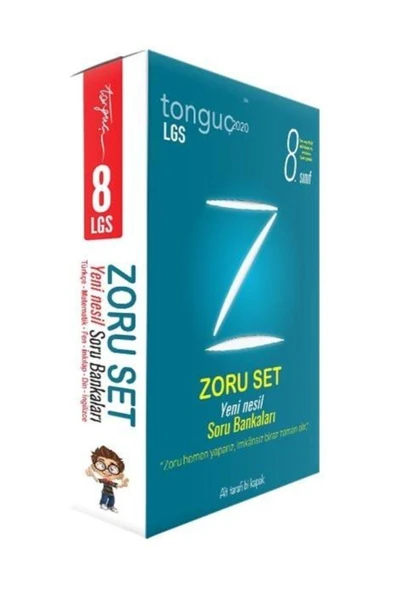 Tonguç Yayınları Tonguç 8 Sınıf Zoru Bankası Seti 4 Lü ürün görseli 1