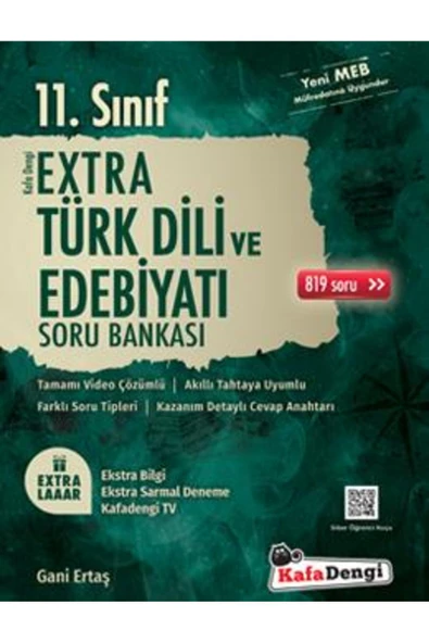 Kafa Dengi Yayınları Kafadengi 2025 11. Sınıf Türk Dili Ve Edebiyatı Extra Soru Bankası