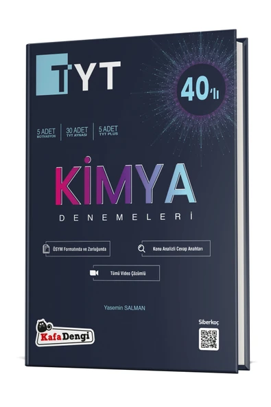 Kafa Dengi Yayınları TYT Kimya Branş (40'lı) Denemesi - Tümü Video Çözümlü