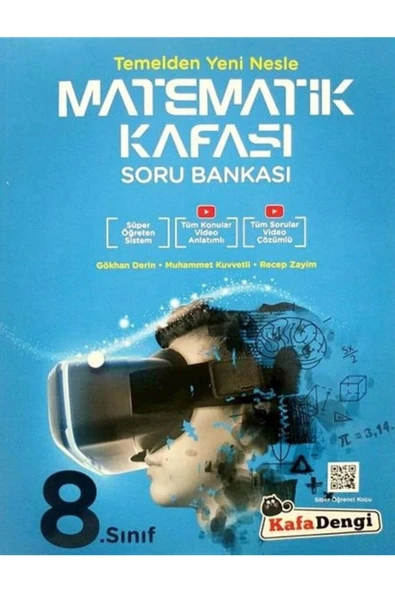 Kafa Dengi Yayınları Kafadengi Temelden Yeni Nesle 8. Sınıf Matematik Kafası Soru Bankası ürün görseli 1
