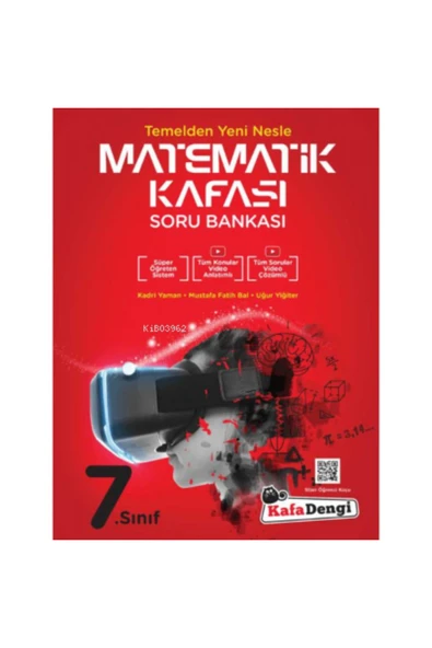 Kafa Dengi Kafadengi 7.sınıf Matematik Kafası Soru Bankası (tümü Video Çözümlü) ürün görseli 1