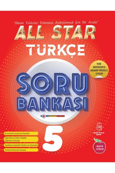 Newton Yayınları 5.SINIF ALL STAR TÜRKÇE + FEN BİLİMLERİ + SOSYAL BİLGİLER SORU BANKASI (3 KİTAP) - Resim 2