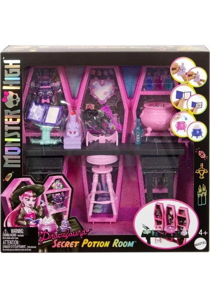 Monster High Draculauranın Gizli Iksirler Odası JBF15 Lisanslı Ürün ürün görseli 1