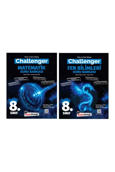 Kafa Dengi Yayınları 8. Sınıf Lgs Matematik, Fen Bilimleri Challenger Soru Bankası Kafadengi Yayınları ürün görseli 1