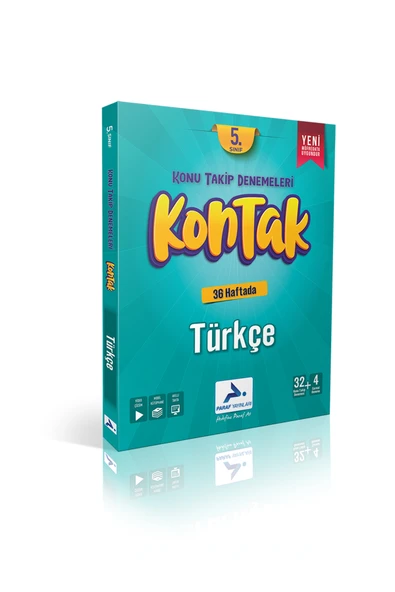 paraf yayınları PARAF YAYINLARI 5 SINIF KONU TAKİP DENEMELERİ KONTAK 36 HAFTADA TÜRKÇE ürün görseli 1