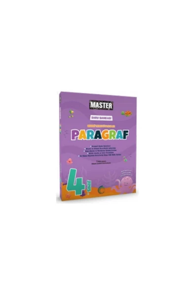 Okyanus Yayınları 4. Sınıf Master Paragraf Soru Bankası ürün görseli 1