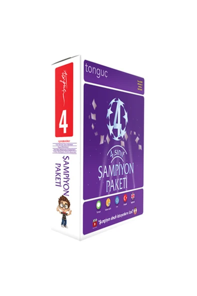 Tonguç Yayınları Tonguç Akademi 4. Sınıf Şampiyon Paketi ürün görseli 1