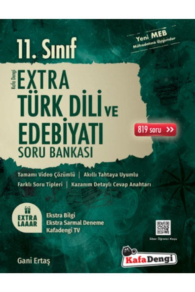 Kafa Dengi Yayınları 11. Sınıf Türk Dili Ve Edebiyatı Extra Soru Bankası Kafadengi Yayınları