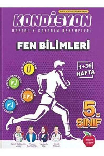 Newton Yayınları NEWTON YAYINLARI - YENİ 5.SINIF KONDİSYON + FEN BİLİMLERİ DENEME 37 HAFTA ürün görseli 1