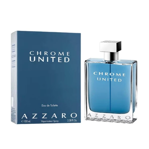 Azzaro Chrome United 100 ml EDT Erkek Parfümü - Resim 3