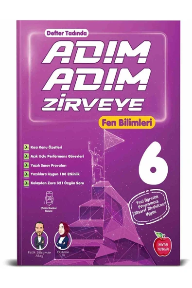 Newton Yayınları Newton 6.Sınıf Fen Bilimleri Adım Adım Etkinlikli Konu Anlatımlı Soru Bankaları ürün görseli 1