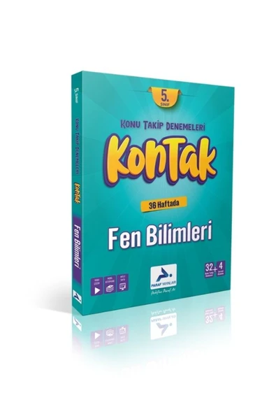 paraf yayınları Paraf 5. Sınıf Fen Bilimleri Kontak Konu Takip Denemeleri 2025 ürün görseli 1