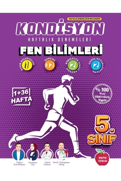 Newton Yayınları 5. Sınıf Kondisyon Fen Bilimleri Denemeleri / Kolektif / Newton Yayınları / 9786259799339 ürün görseli 1