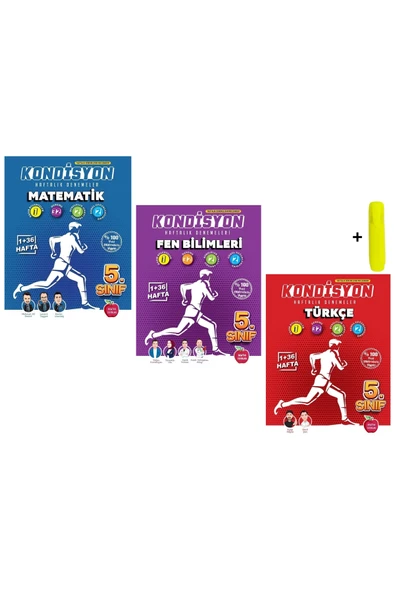Newton Yayınları Newton 5. Sınıf Kondisyon Matematik Fen Türkçe Denemeleri Seti Yeni ürün görseli 1
