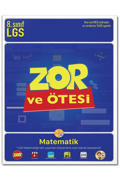 Tonguç Yayınları Tonguç Akademi 8. Sınıf Lgs Matematik Zor Ve Ötesi Soru Bankası ürün görseli 1