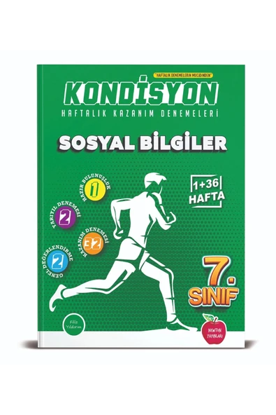 Newton Yayınları 7. Sınıf Kondisyon Sosyal Bilgiler Denemeleri 37 Hafta Yeni ürün görseli 1