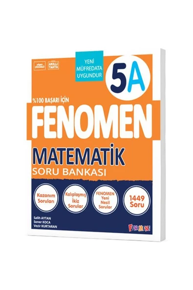 Fenomen Yayıncılık Fenomen 5. Sınıf Matematik (A) Soru Bankası ürün görseli 1