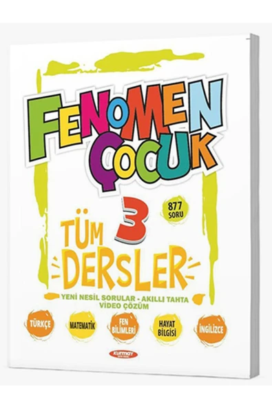 fenomen çocuk FENOMEN ÇOCUK 3. SINIF TÜM DERSLER SORU BANKASI ürün görseli 1