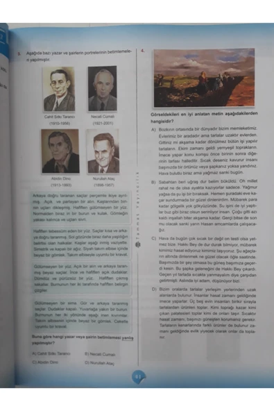 Tammat Yayınları Lgs Paragraf Soru Bankası - Resim 4